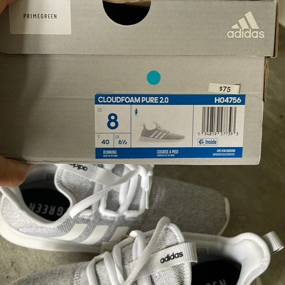 NIB adidas women’s cloudfoam pure 2.0 👟 sz 8 - Picture 4 of 7
